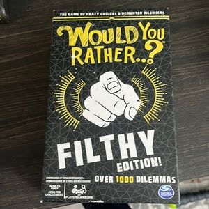 Would you rather card game